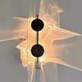 The Ripple – Matte Black LED Wall Sconce with Shadow Effect
