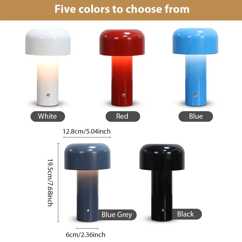 The Mushroom Touch Lamp