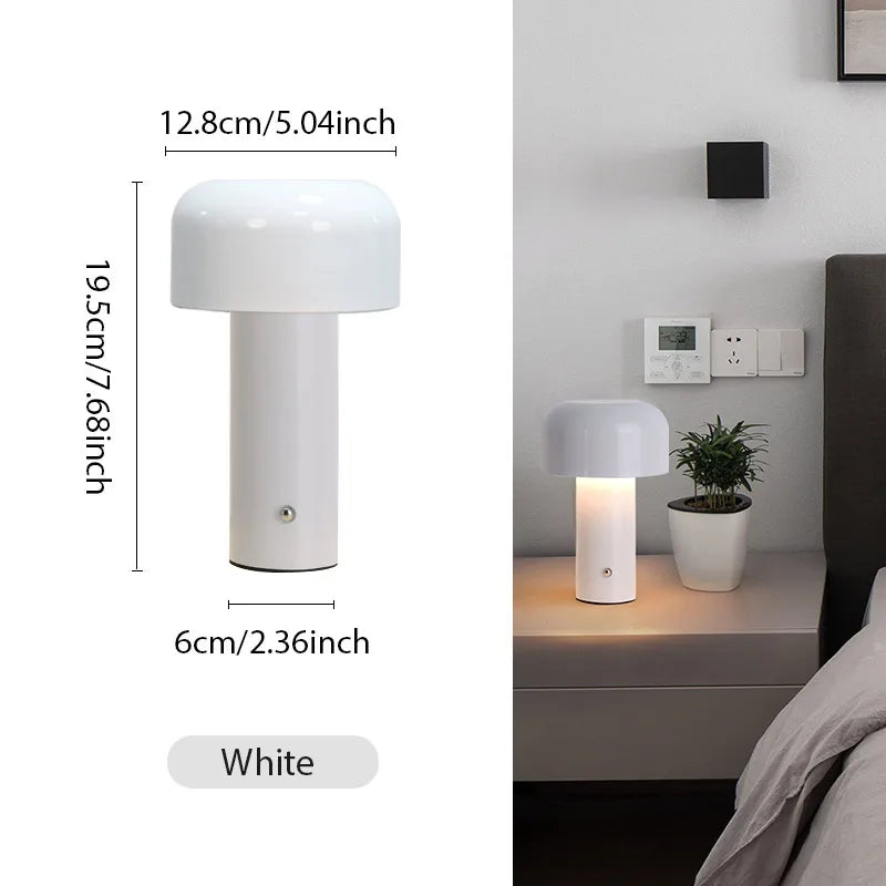 The Mushroom Touch Lamp