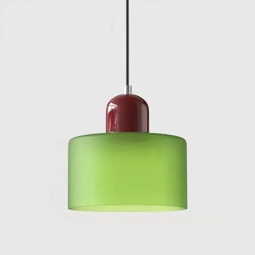 The Suna Scalloped Glass Mini Pendant