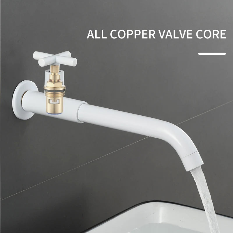 The Maison Wall-Mount Brass Faucet