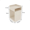 The Rover – Movable Stainless Steel Sofa Side Table with Storage