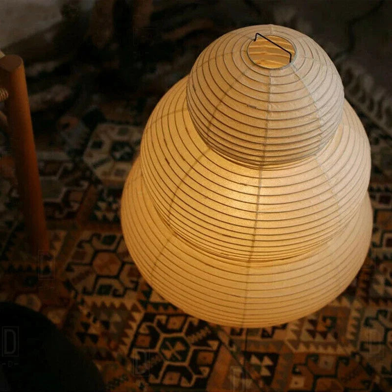 The Akari Sculptural Rice Paper Table Lamp