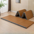 The Tatami — Foldable Japanese Rattan Floor Mat with Coconut Fiber Core