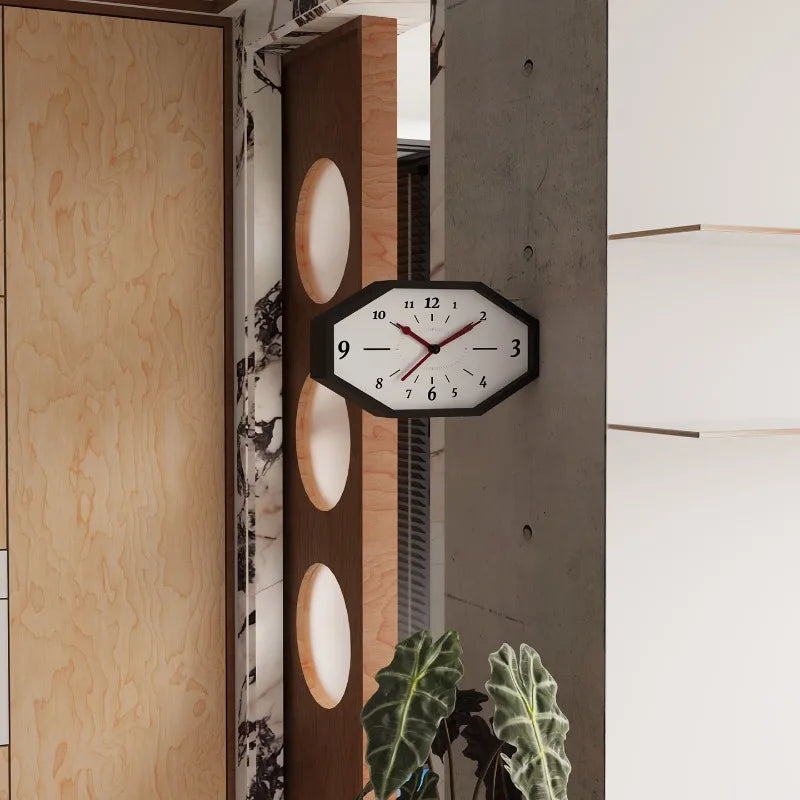 The Meridian Double-Sided Corner Clock