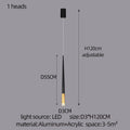 The Cono Nordic Conical Pendant Chandelier