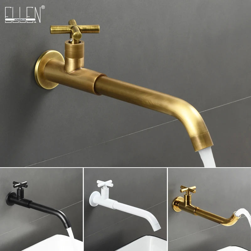 The Maison Wall-Mount Brass Faucet
