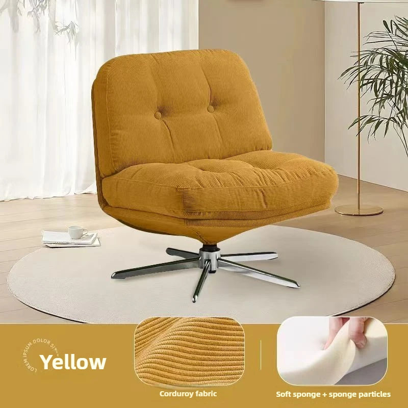 Lazy Sofa Chair, Leisure Sofa, Household Rotatable Adjustable Chair, Balcony Living Room Single Sofa, Bedroom Chair Furniture