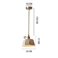 The Hana Glazed Ceramic Pendant Light