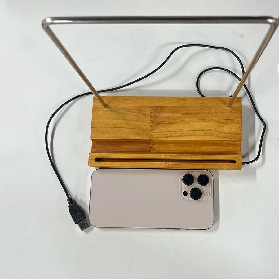 The Now Playing – Light-Up Vinyl Record Display Stand with Acrylic Holder