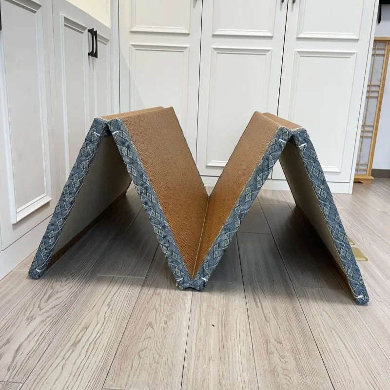 The Tatami — Foldable Japanese Rattan Floor Mat with Coconut Fiber Core
