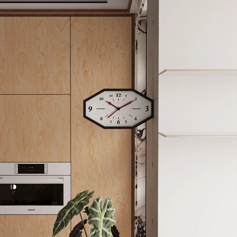 The Meridian Double-Sided Corner Clock