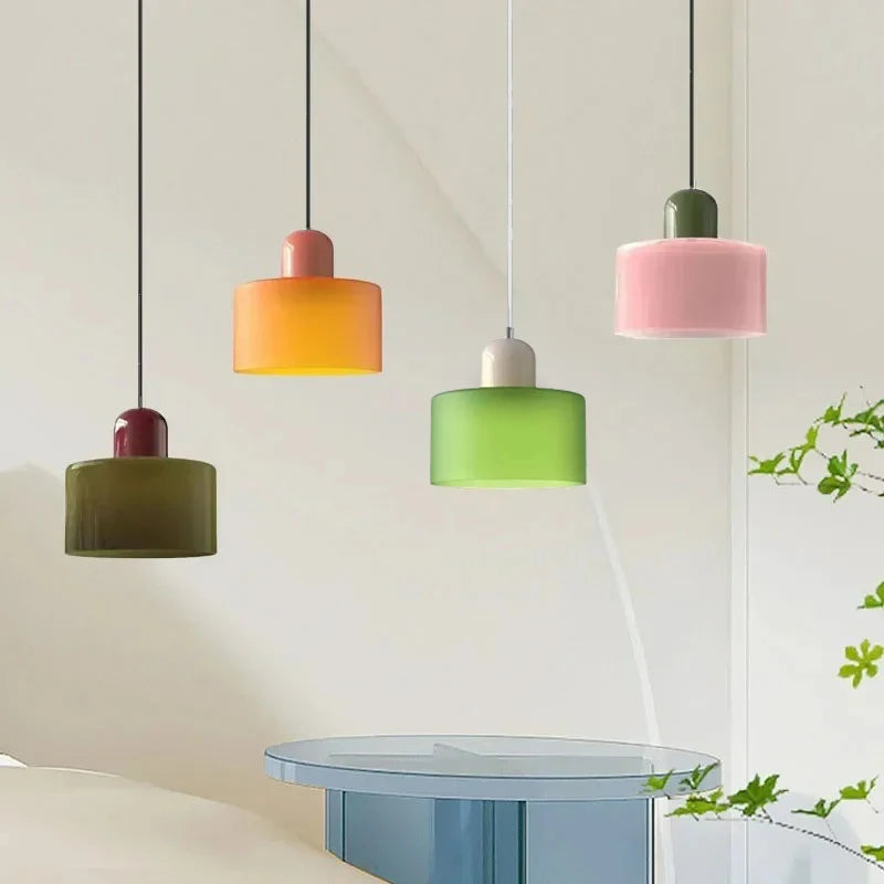 The Suna Scalloped Glass Mini Pendant