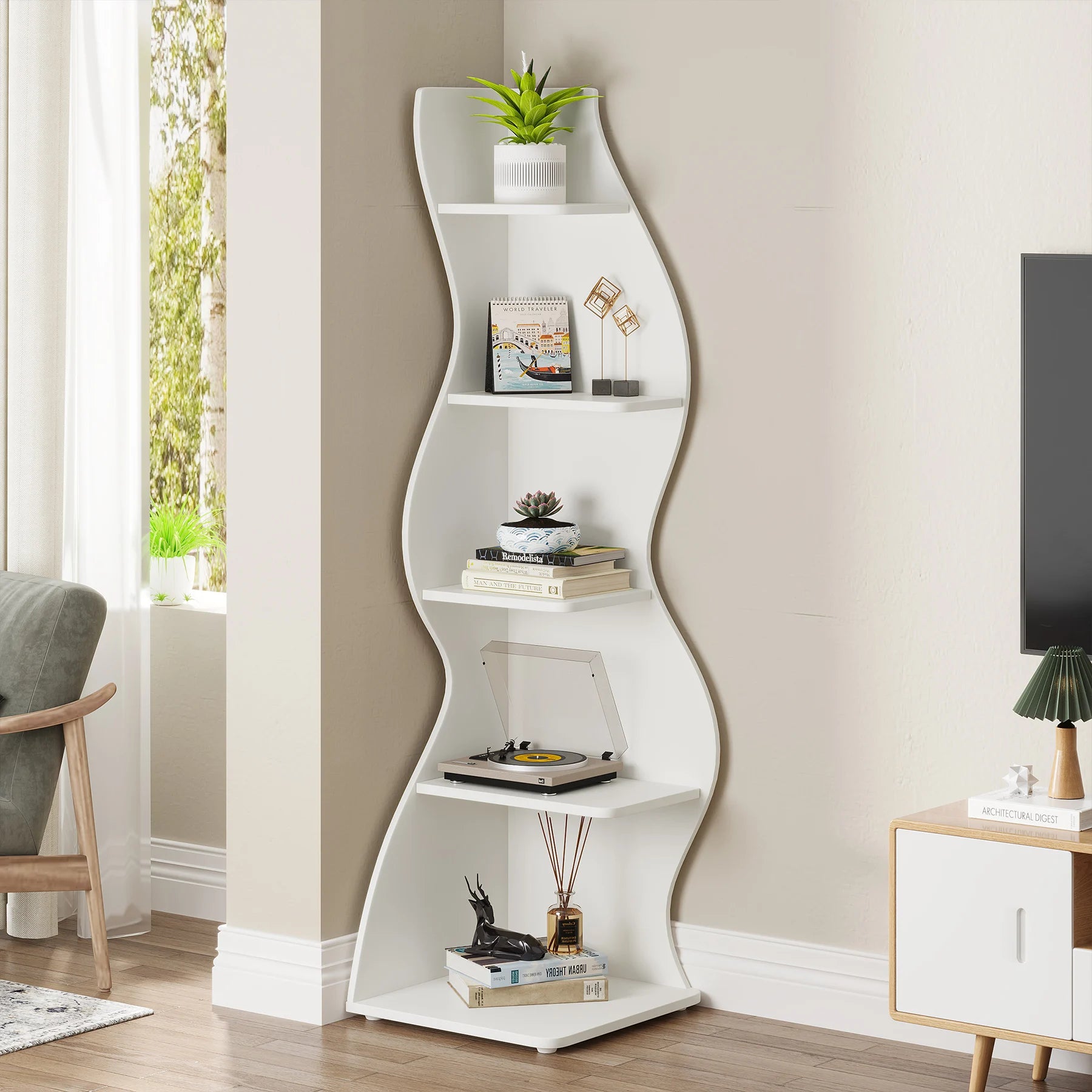 The Alcott Corner Shelf