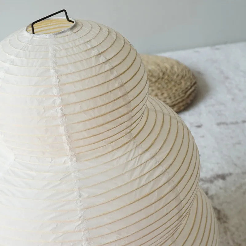 The Akari Sculptural Rice Paper Table Lamp