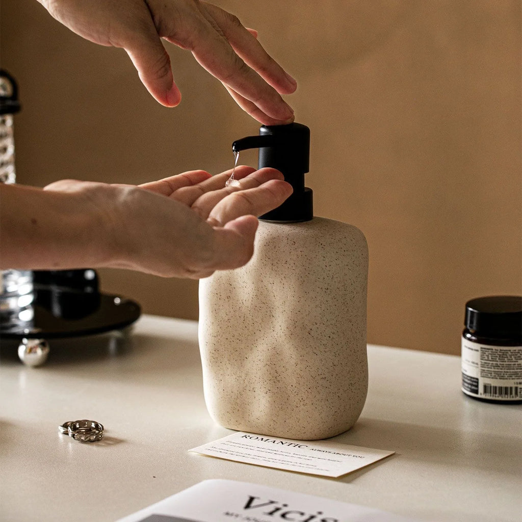 The Wabi Ceramic Soap Dispenser
