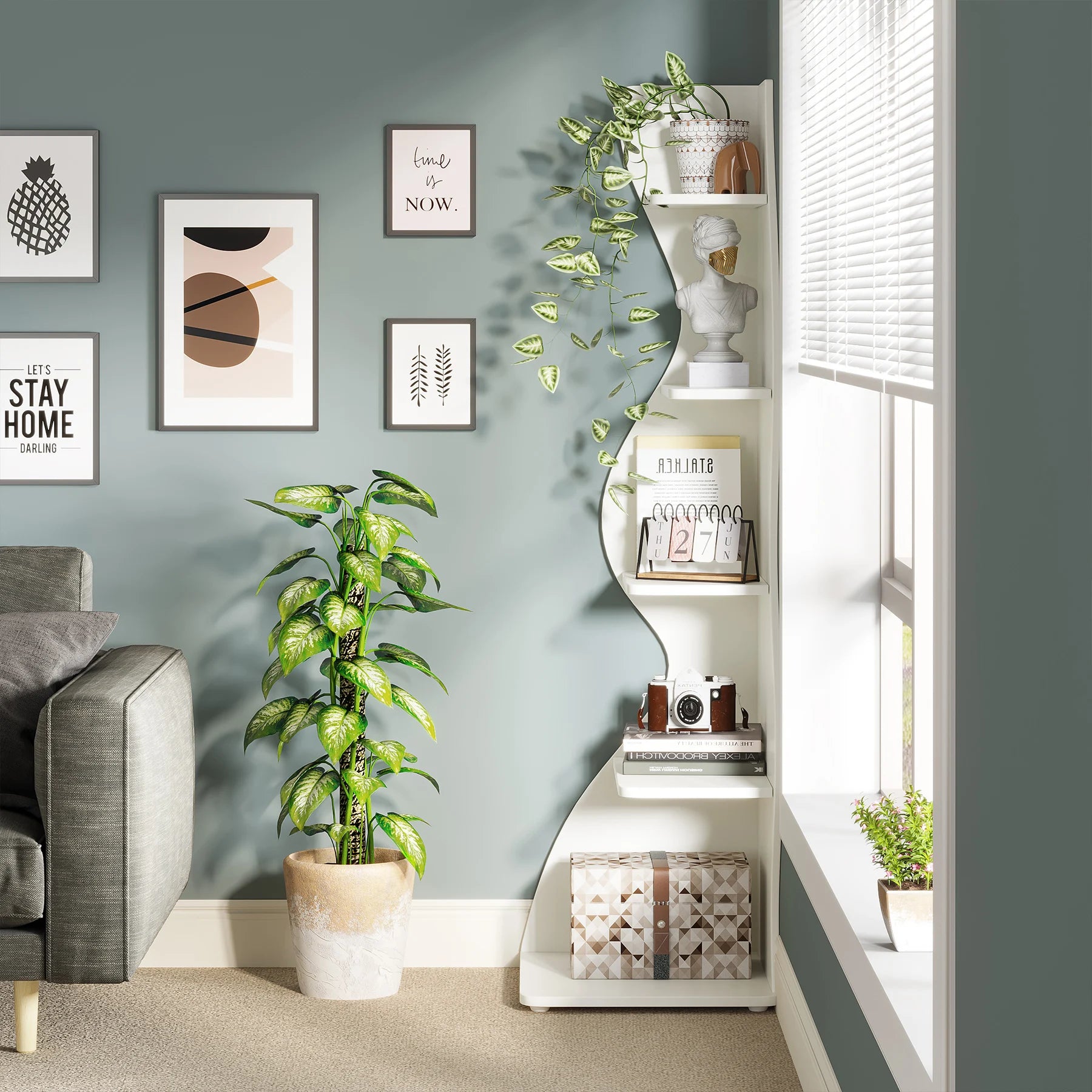 The Alcott Corner Shelf
